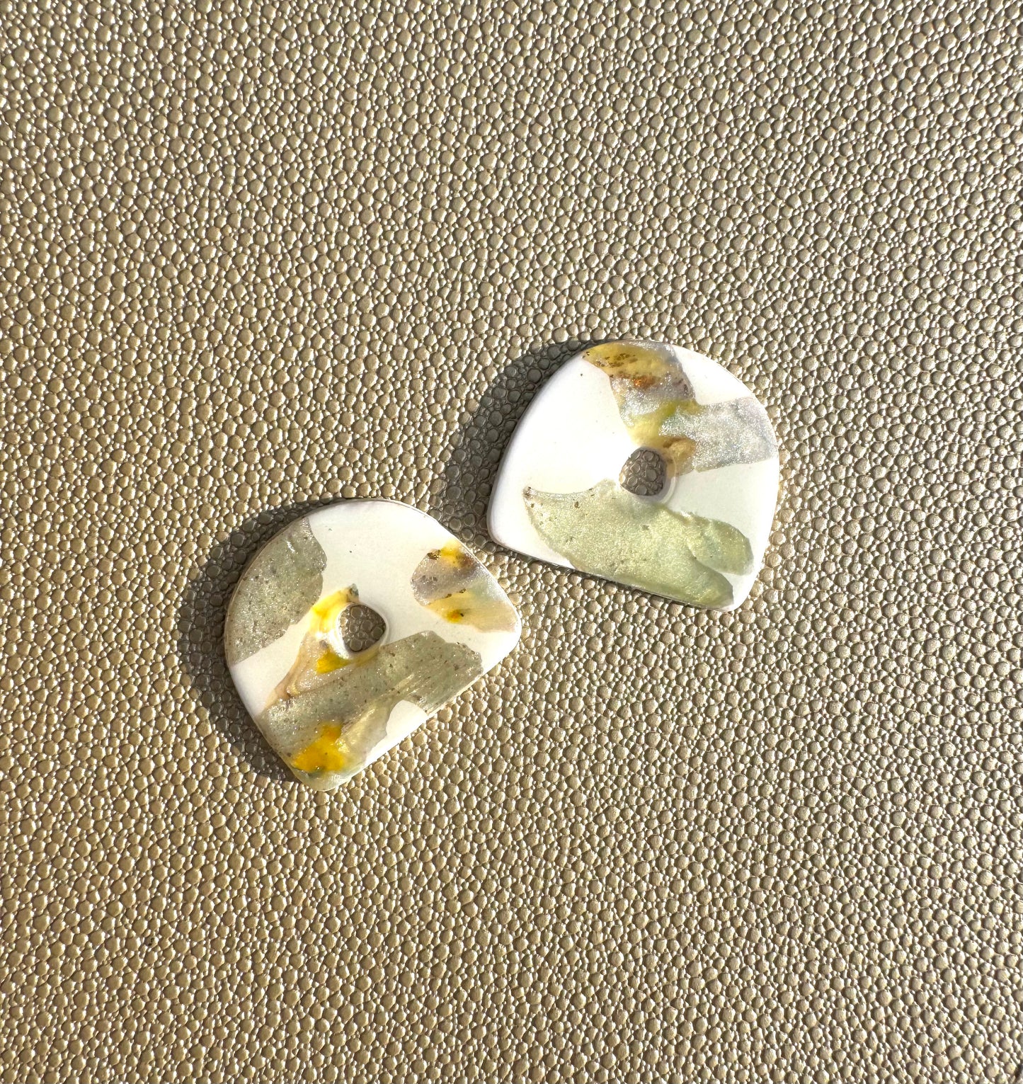 Amber Sage Earrings
