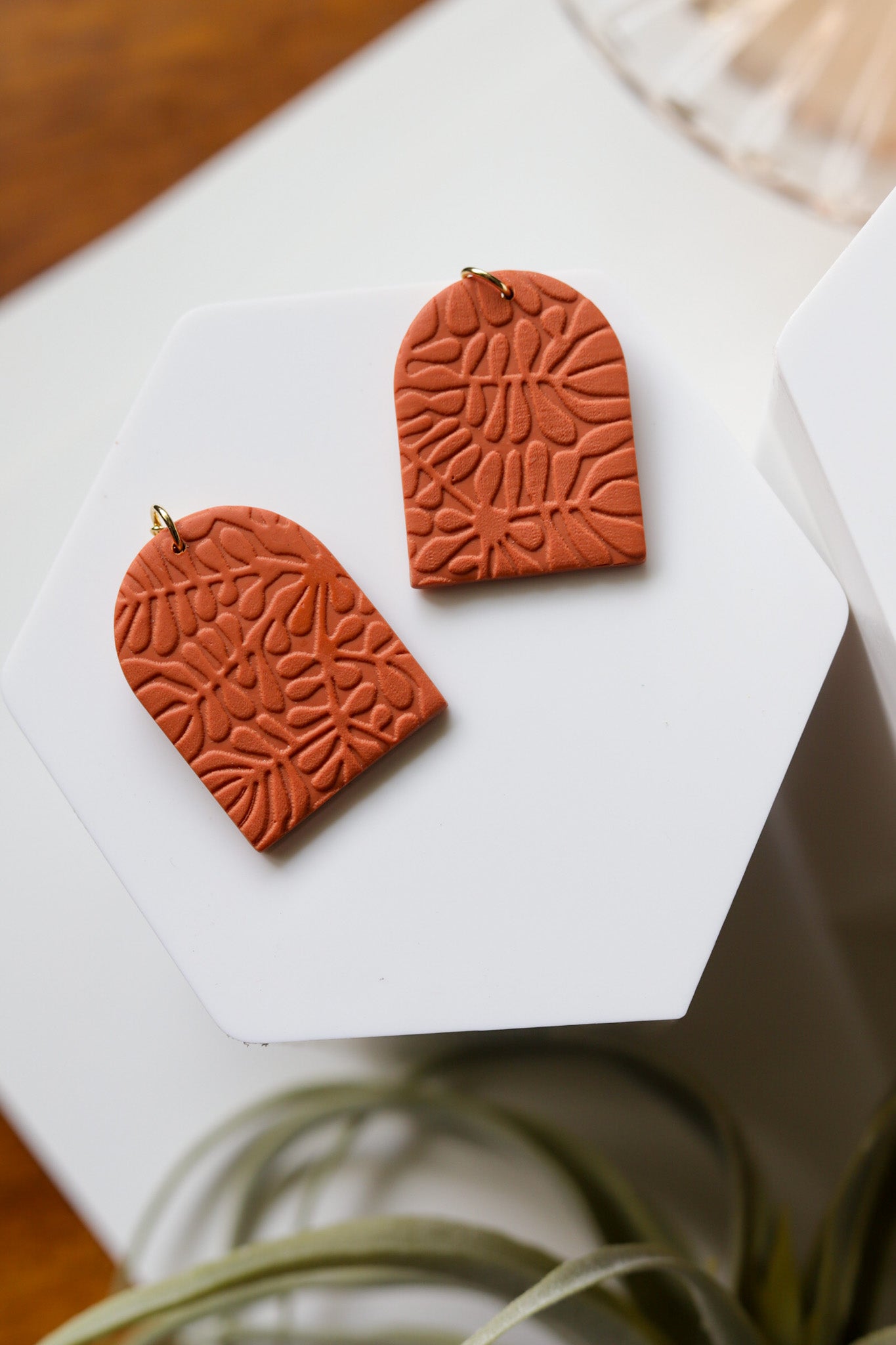 Orange Matisse Arch Earrings