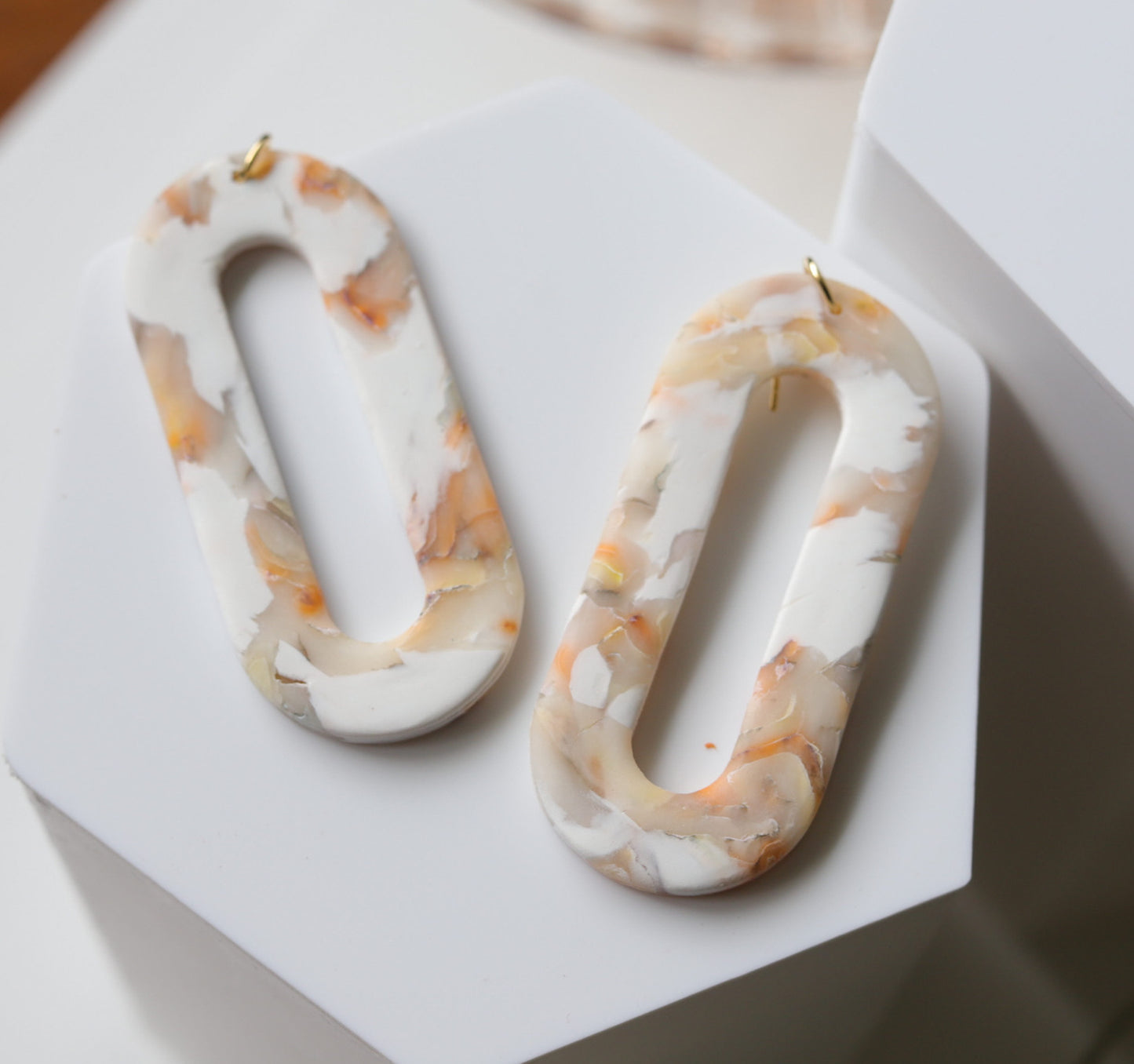 Autumn XL Oval Earrings