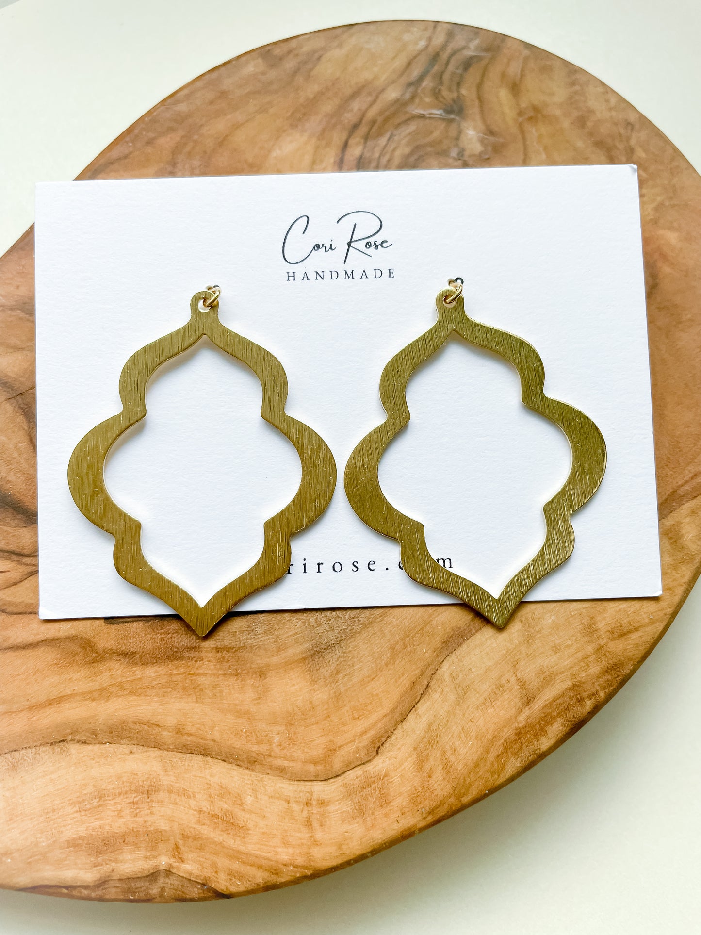 Moroccan Brass Dangles