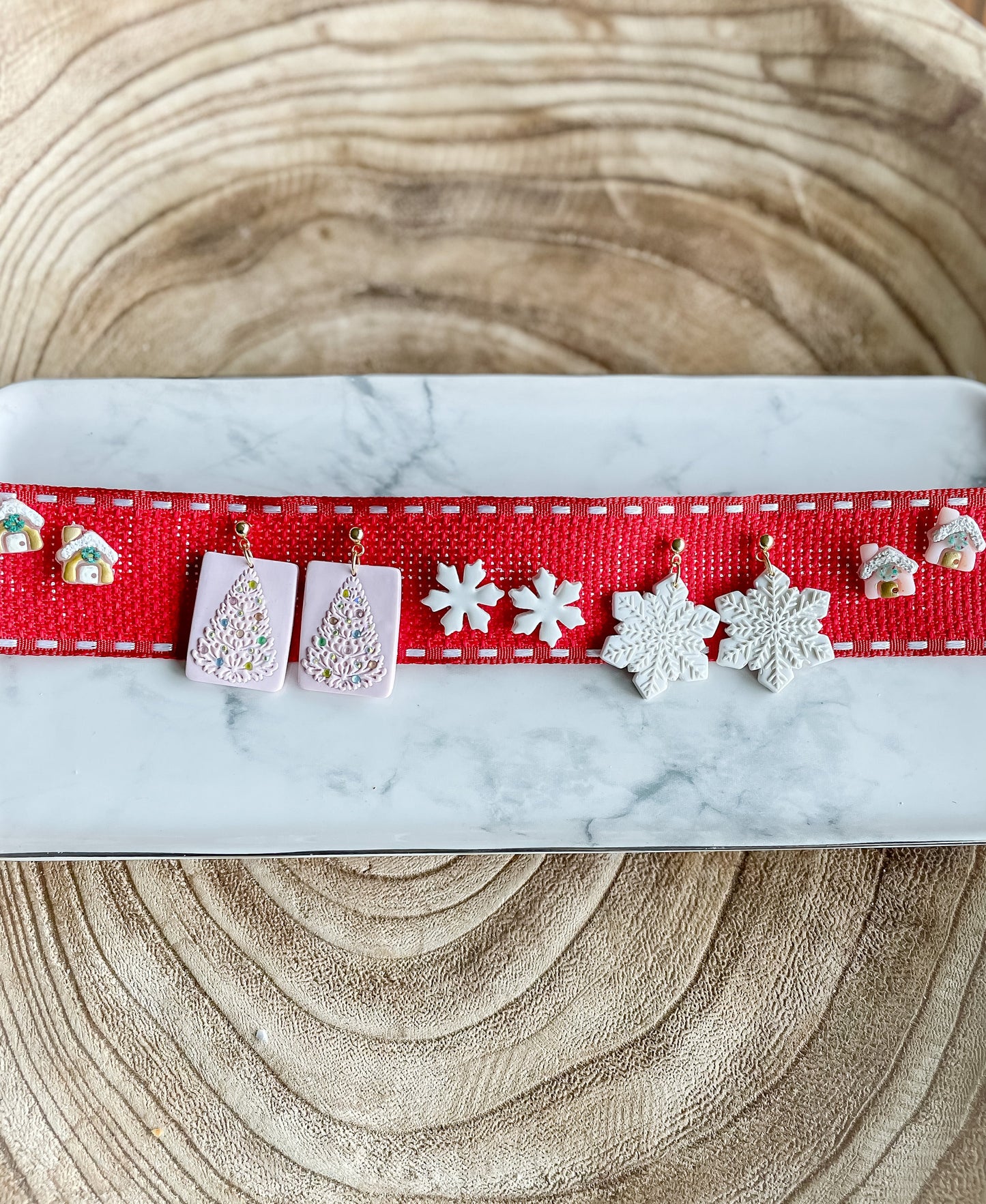 Snowflake Studs