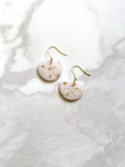 Opaque Shell Semi Circles
