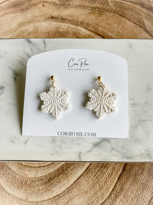 Winter Snowflake Earrings
